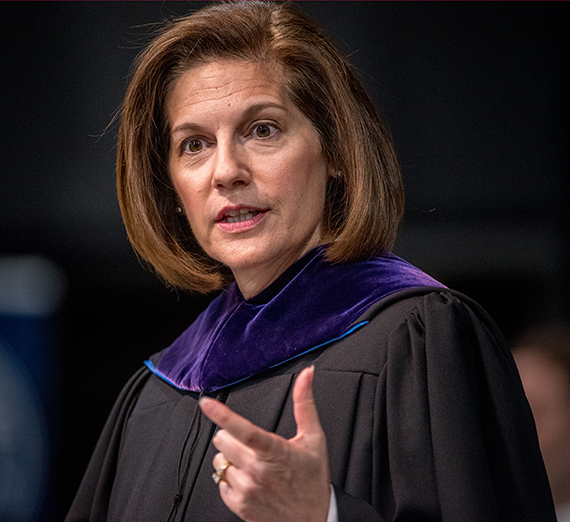 Thayne McCulloh at commencement 2020
